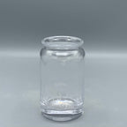 Kleines Einmachglas, Vase, Glas, Schwarzer Toast