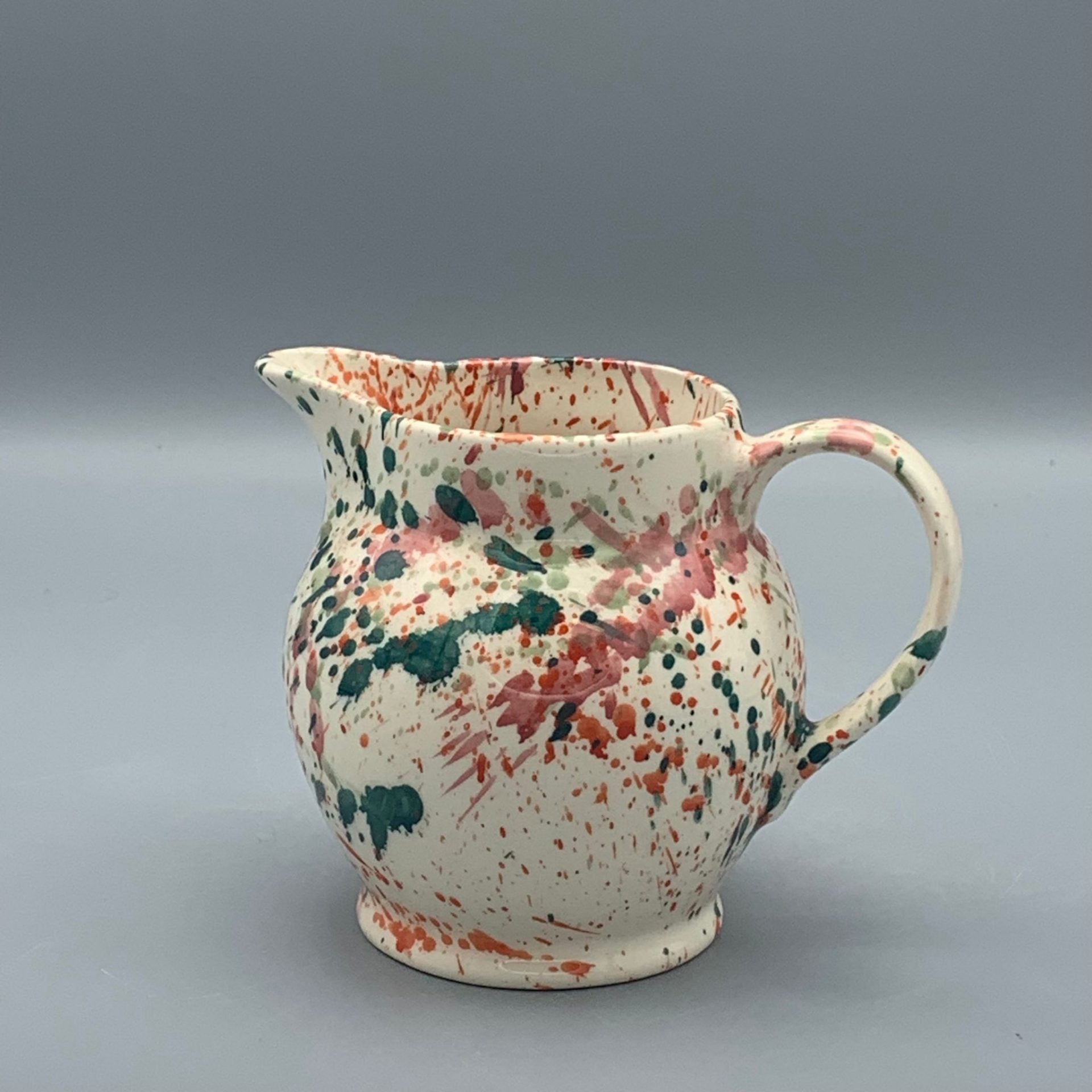 1/2 Pint Jug Bright Splatter