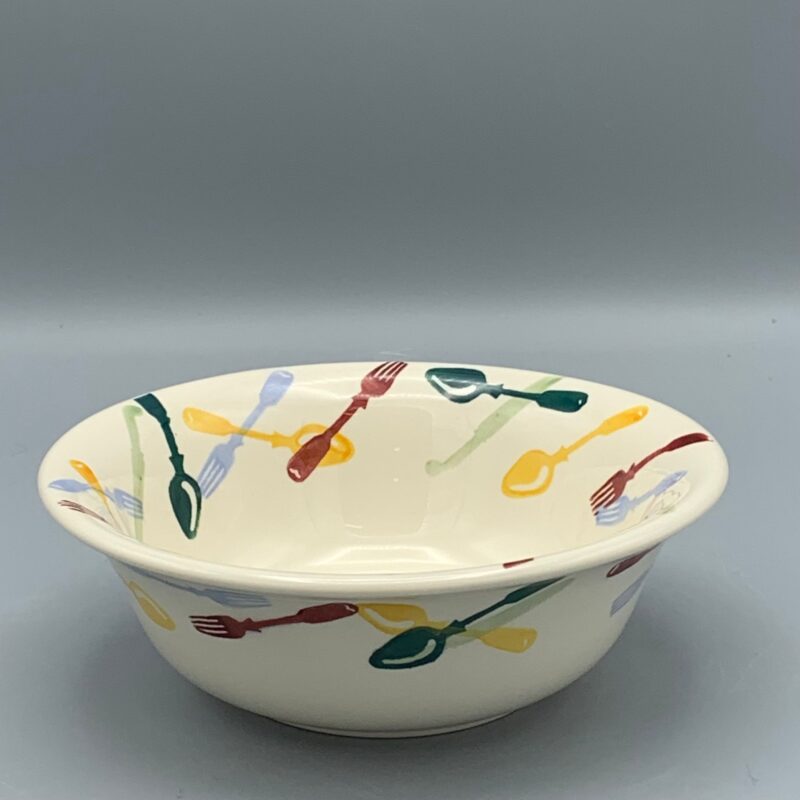 Cereal Bowl Polka Knives & Forks
