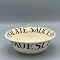 Cereal Bowl Black Toast