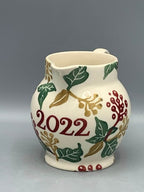 1/2 Pint Jug Christmas Ivy 2022