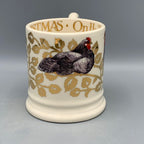 1/2 Pint Mug Three French Hens