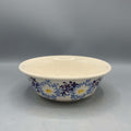 Cereal Bowl Blue Daisy Fields