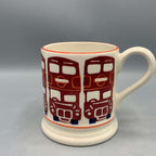 1/2 Pint Mug London Bus