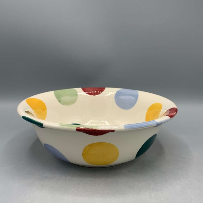 Cereal Bowl Big Polka Dots
