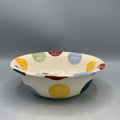 Cereal Bowl Big Polka Dots