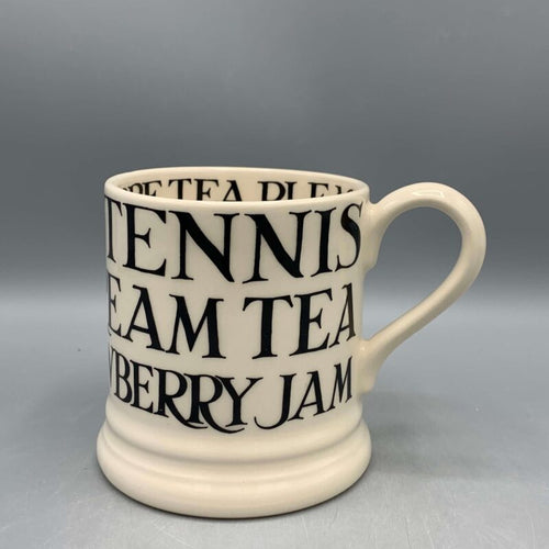 1/2 Pint Becher Schwarzer Toast Cream Tea