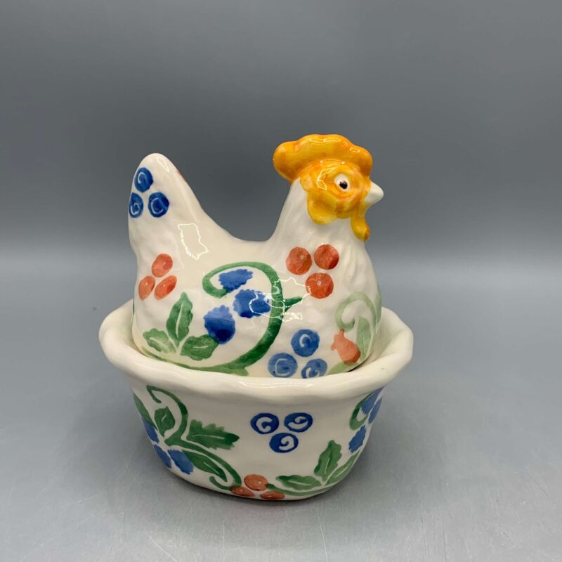 Small Hen on Nest Folk