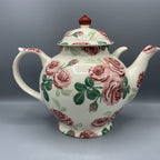 Gallon Teapot Pink Roses