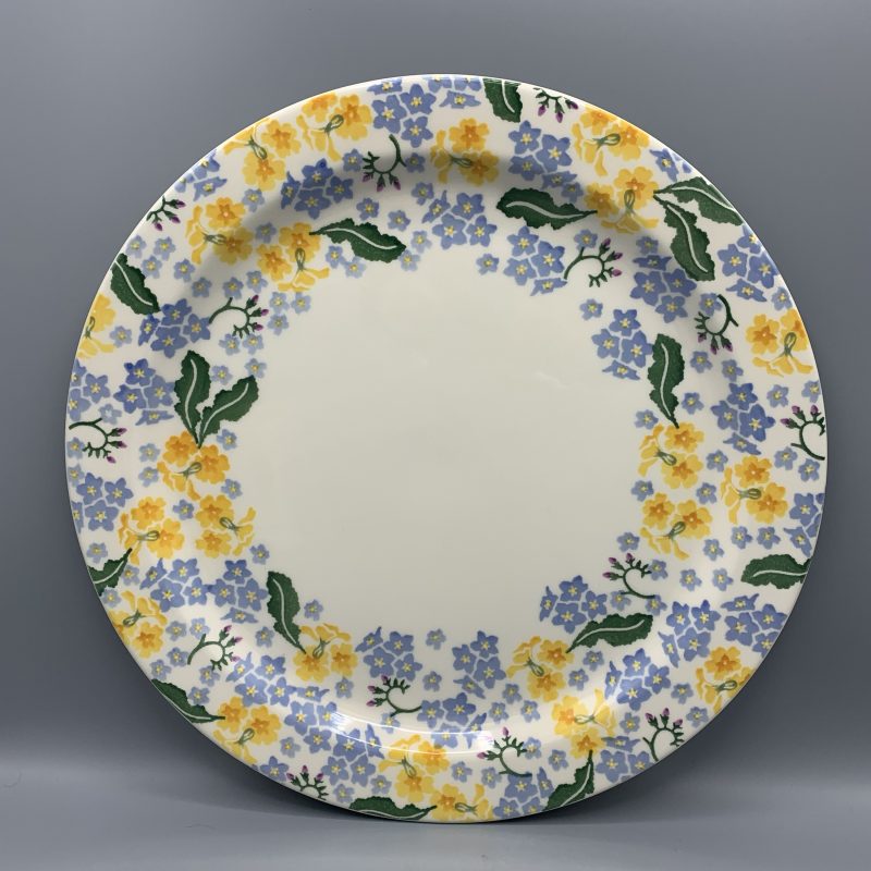 Serving Plate Forget Me Not &amp; Primrose