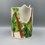 Large Straight Jug Rhubarb