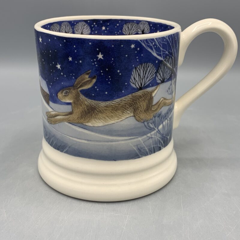 1/2 Pint Mug Midnight Hare B Choice