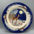 8 1/2 Inch Plate Midnight Deer