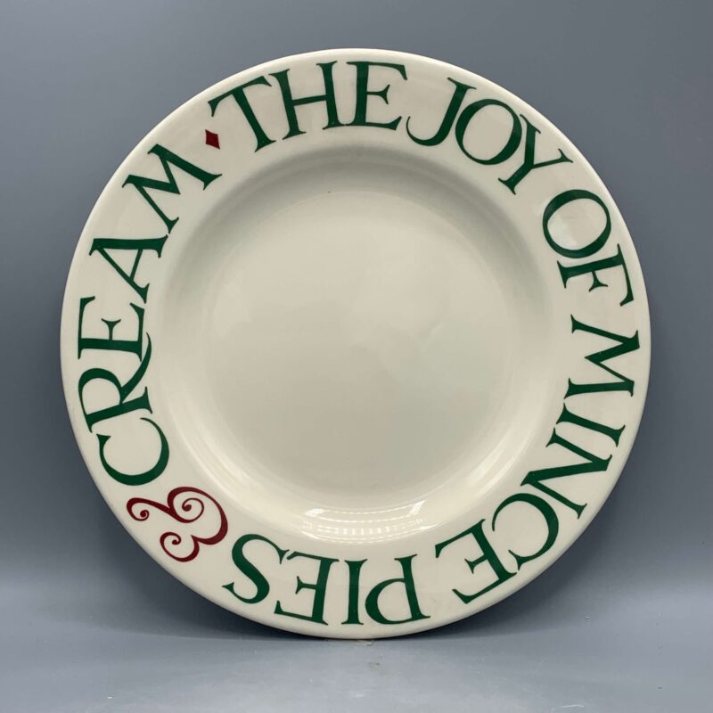 8 1/2 Inch Plate Christmas Toast & Marmalade