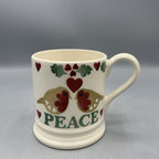 1/2 Pint Mug Christmas Joy Peace