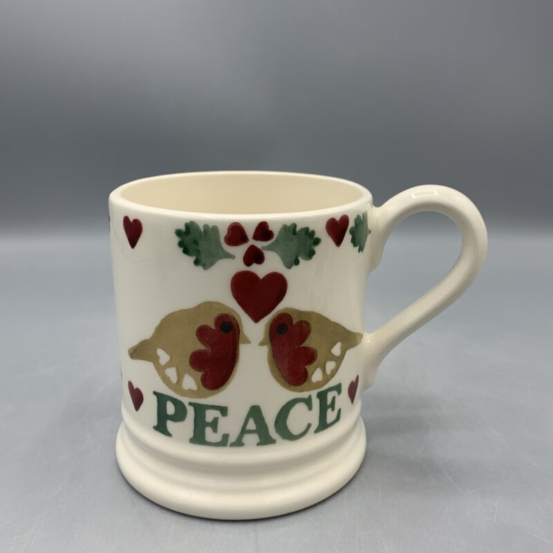 1/2 Pint Mug Christmas Joy Peace