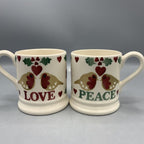 1/2 Pint Mug Christmas Joy Peace