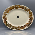 Medium Oval Platter Gold Oak