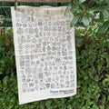 Tea Towel Backstamps