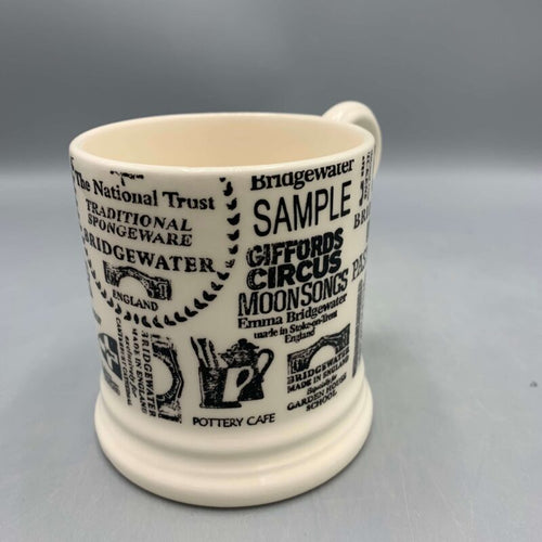 1/2-Pint-Krug-Stempel aus 40 Jahren