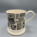 1/2 Pint Mug Backstamps From 40 Years