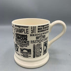 1/2 Pint Mug Backstamps From 40 Years