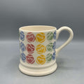 1/2 Pint Mug Love Hearts