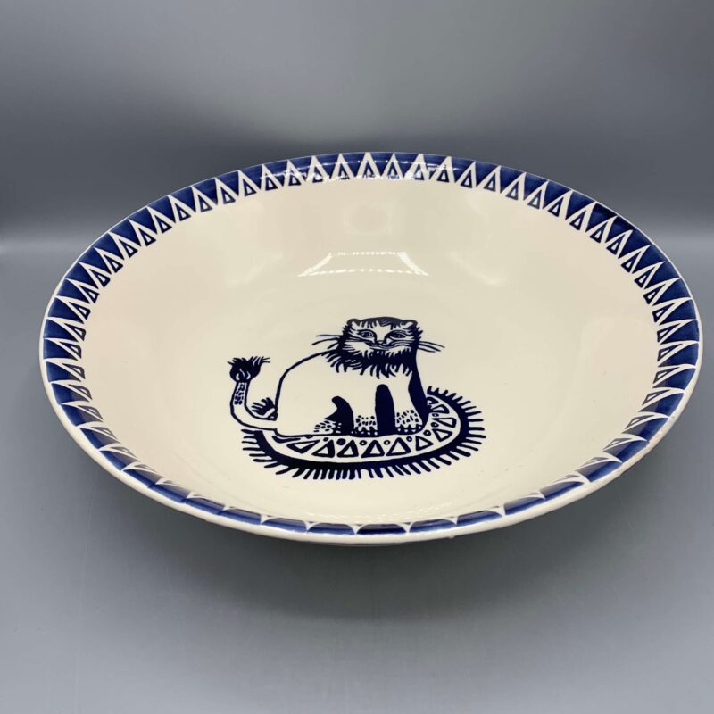 Large Dish Lions Mary Fedden