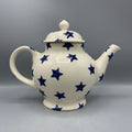 4 Mug Teapot Blue Star B Choice