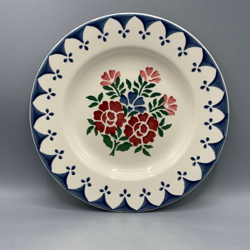 8 1/2 Inch Plate Antique Rose