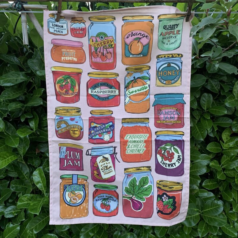 Tea Towel Jam &amp; Jelly Making