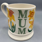 1/2 Pint Mug Daffodil Mum