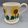 1/2 Pint Mug Sunflower