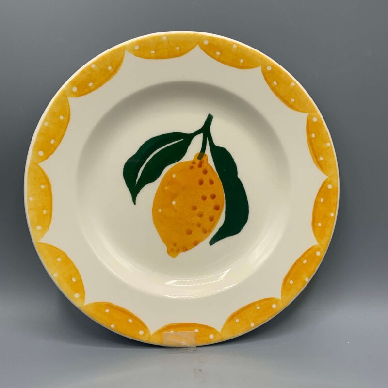 6 1/2 Inch Plate Lemons