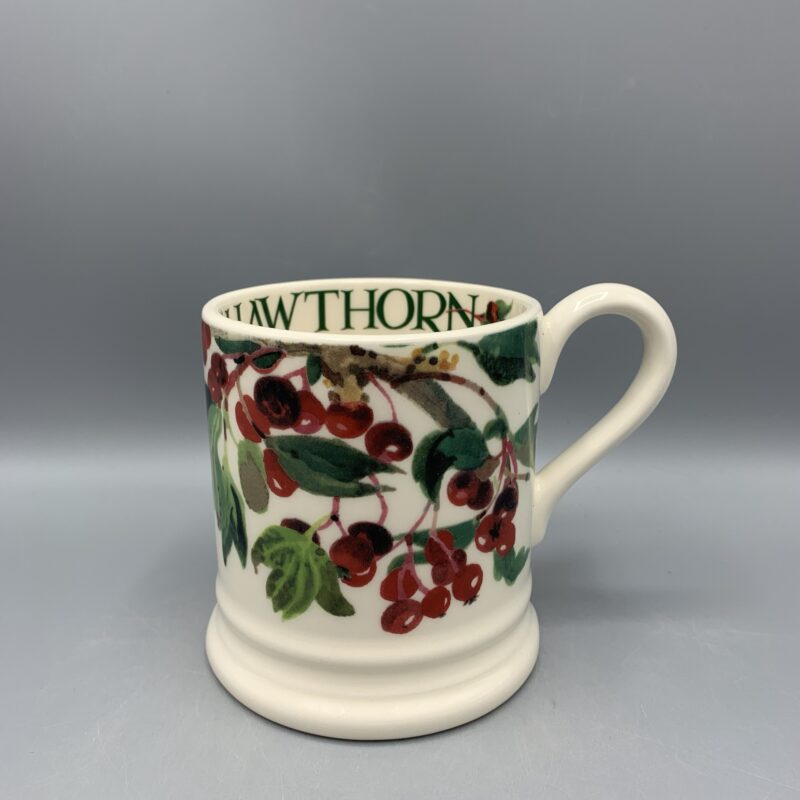 1/2 Pint Mug Trees & Leaves Hawthorn