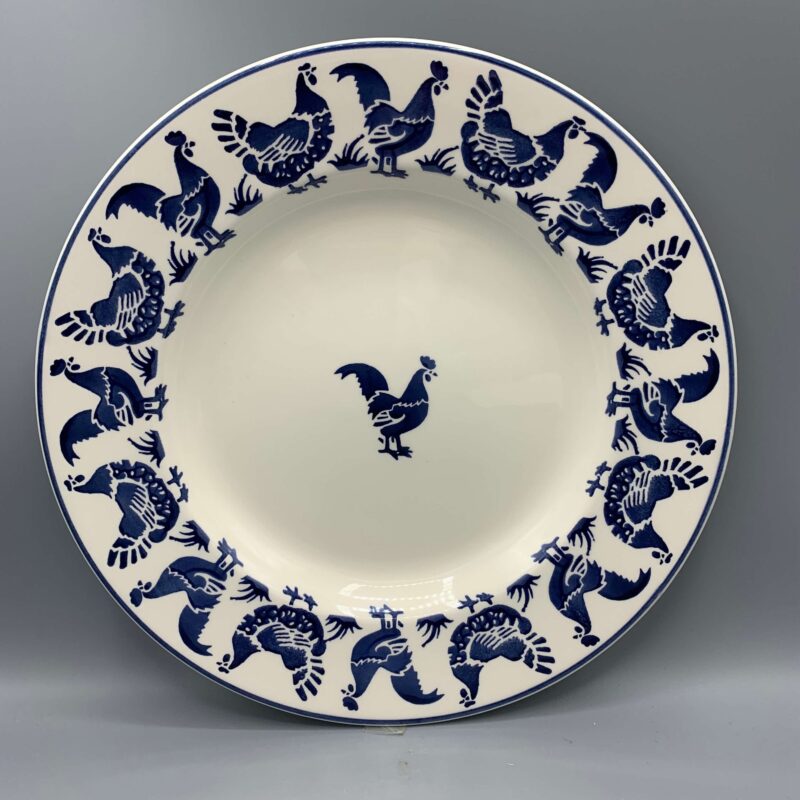 10 1/2 Inch Plate Blue Hen
