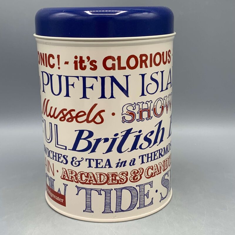 Round Caddy Red & Blue Toast
