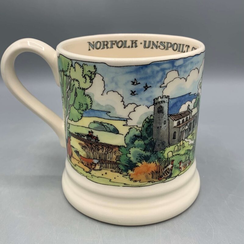 1/2 Pint Mug Norfolk Coast