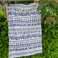 Tea Towel Blue Shells
