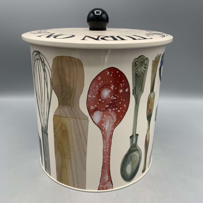 Tin Biscuit Barrel Making & Baking