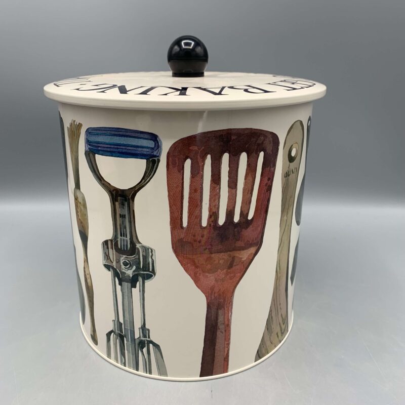 Tin Biscuit Barrel Making & Baking