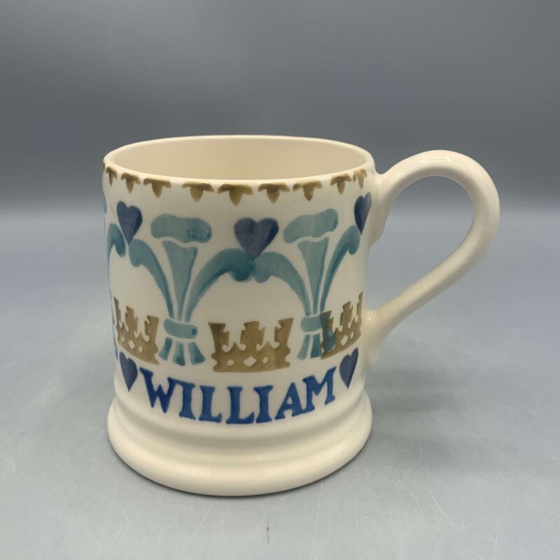 1/2 Pint Mug Prince &amp; Princess Of Wales