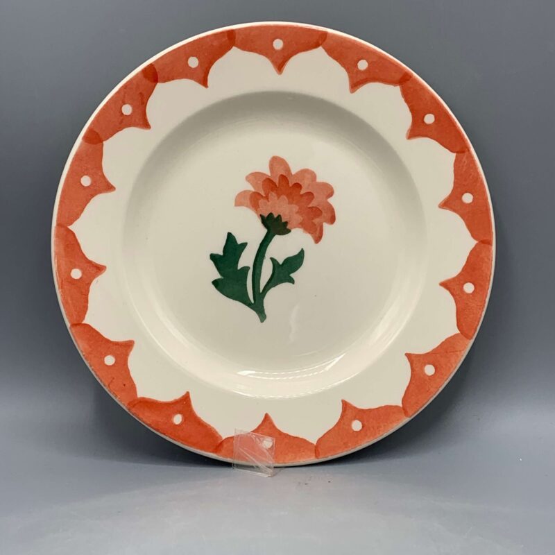6 1/2 Inch Plate Chrysanthemum