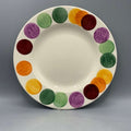 8 1/2 Inch Plate Carrots &amp; Beets Color Palette