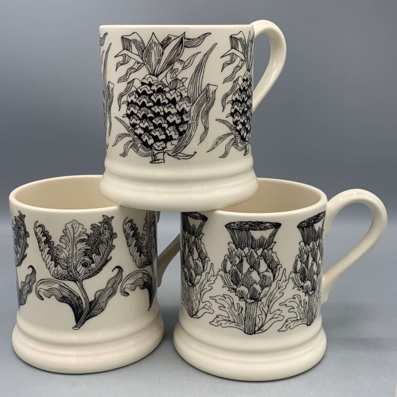 1/2 Pint Mug Artichoke