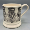 1/2 Pint Mug Artichoke