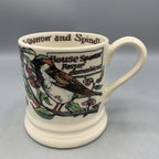 1/2 Pint Mug Spindle & House Sparrow