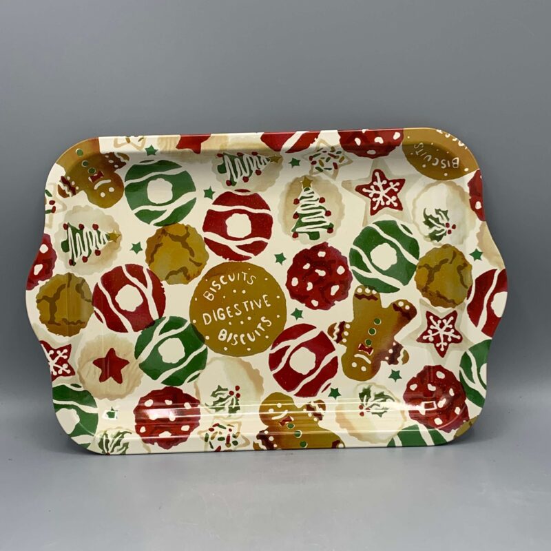 Small Tin Tray Christmas Biscuits