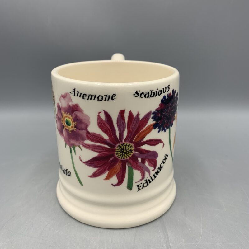 1/2 Pint Mug Autumn Flowers