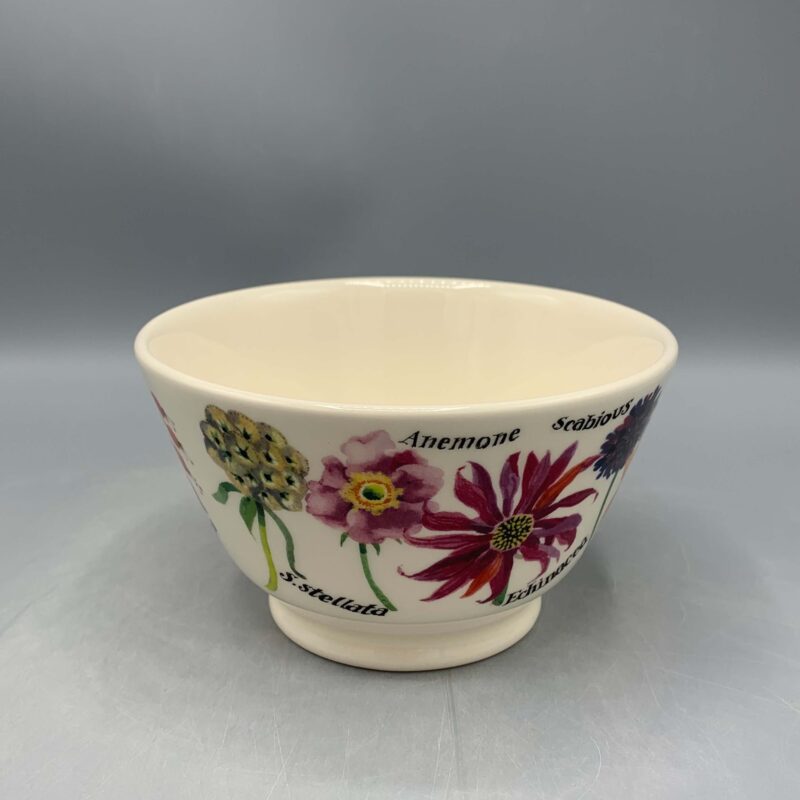 Small Old Bowl Autumn Flowers